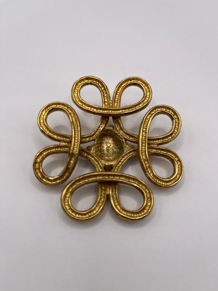 Yves Saint Laurent - 鍍金, 金屬 - 胸針 #2.1