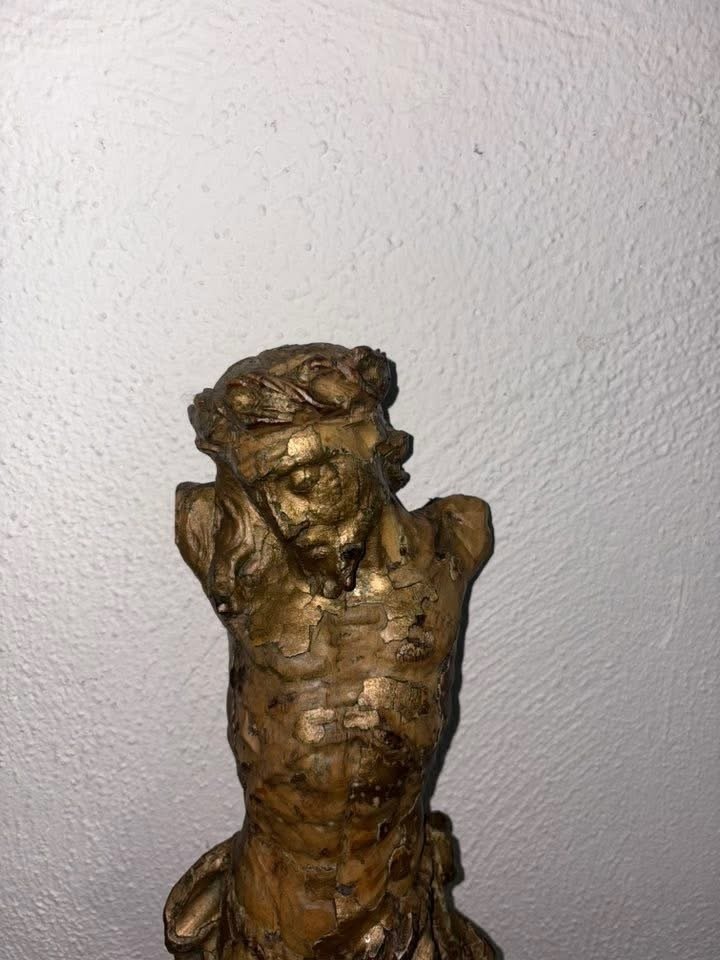 Sculptură, Corpus Christi - 44.5 cm - Lemn #2.1