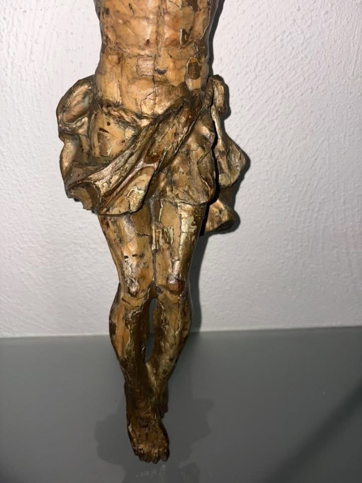 Sculptură, Corpus Christi - 44.5 cm - Lemn #3.2