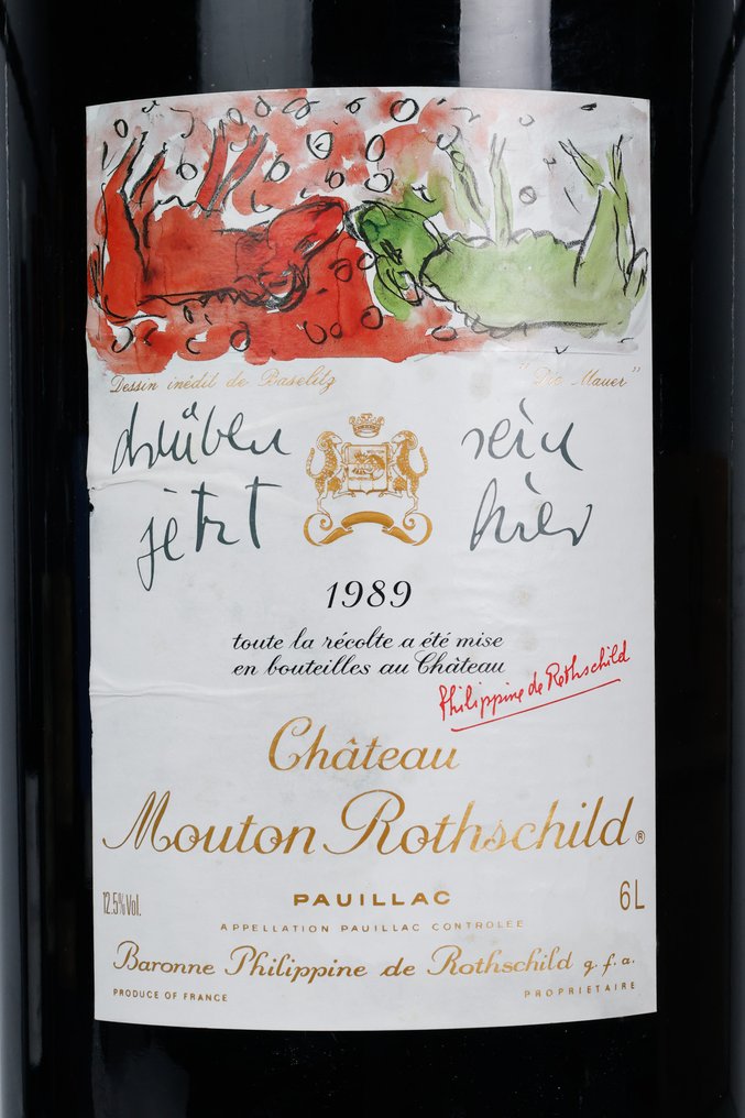 1989 Château Mouton Rothschild - Pauillac 1er Grand Cru Classé - 1 Mathusalem (6,0L) #4.3
