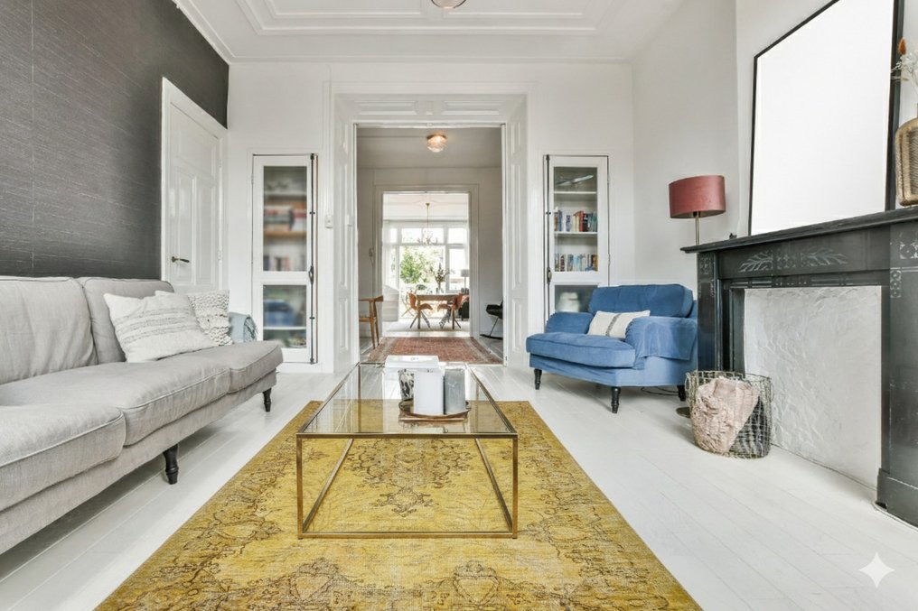 Yellow vintage - Covor - 250 cm - 165 cm - cu certificat #1.0