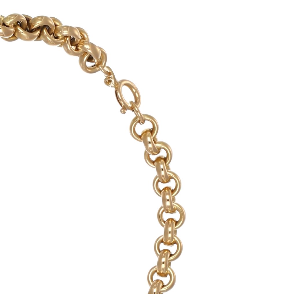 Βραχιόλι - 18 καράτια Κίτρινο χρυσό -  0.10ct. tw. Τοπάζιο #2.1