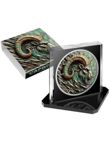 Canada. 5 Dollars 2025 Zodiac Capricorn , 1 Oz (.999) #1.0