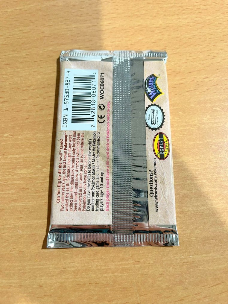 Pokémon - 1 Booster pack - 1st Edition Fossil - WOTC - Fossil #1.0