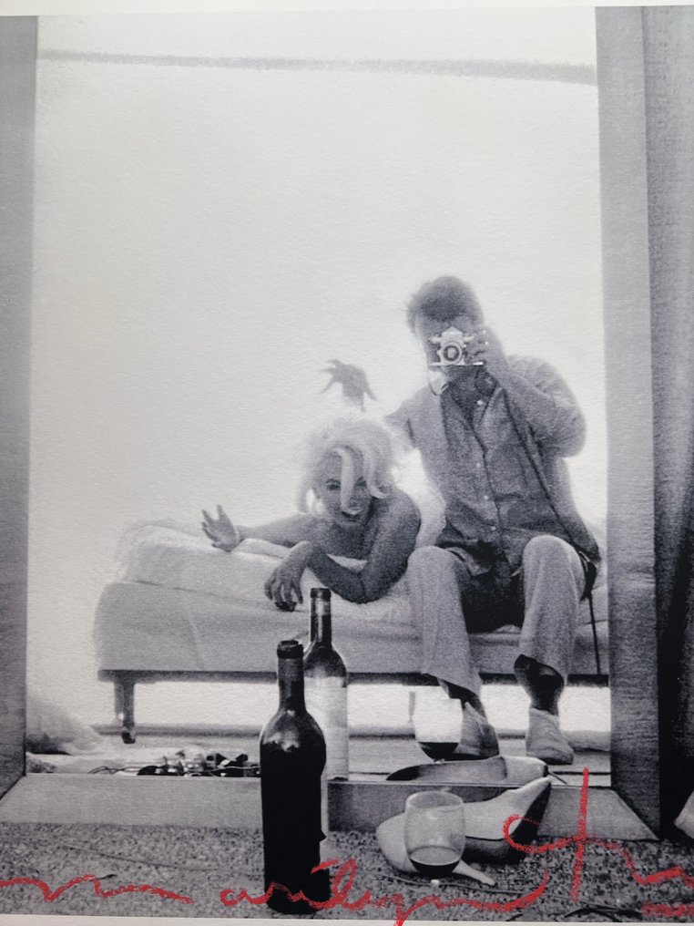 Bert Stern (1929–2013) - Marilyn Monroe Famous Bert and Marilyn self portrait, The Original Selfie #3.2