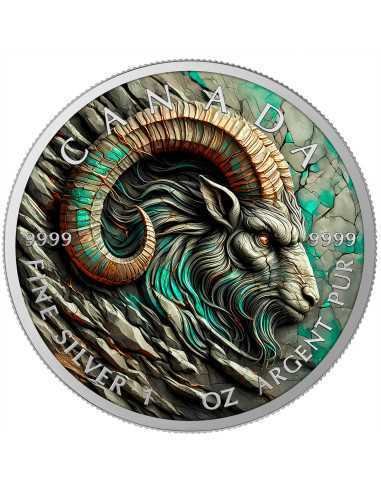 Canada. 5 Dollars 2025 Zodiac Capricorn , 1 Oz (.999) #1.0