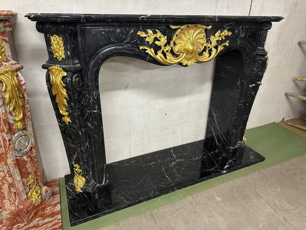 Napoleon III Style Chimneypiece - XL - 20th century #1.0