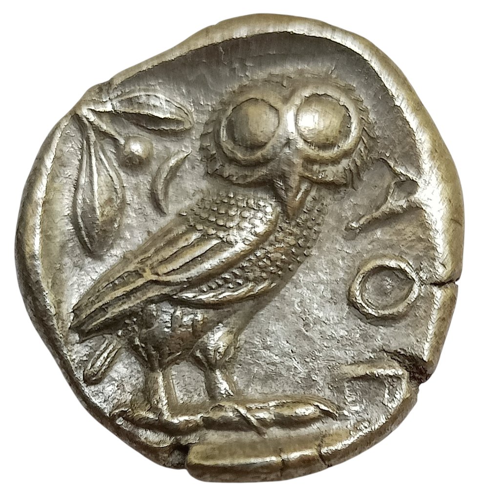阿提卡， 雅典 Tetradrachm ca. 454-404 BC #1.0