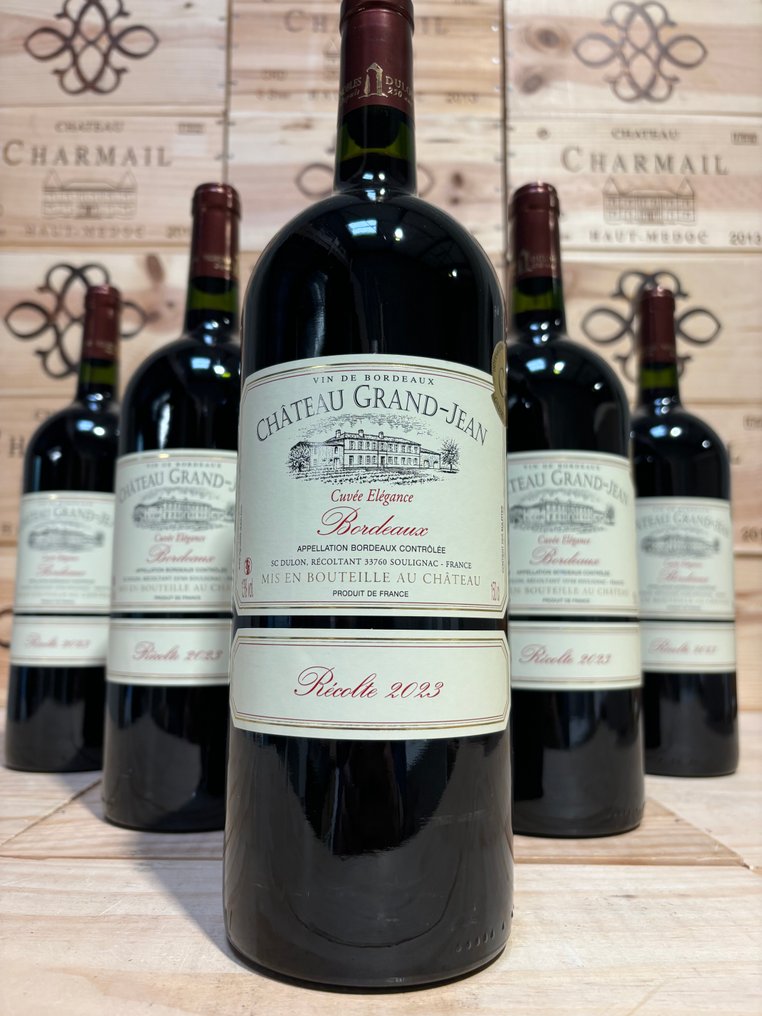 2023 Château Grand Jean - 波爾多 - 6 馬格南瓶 (1.5L) #1.0