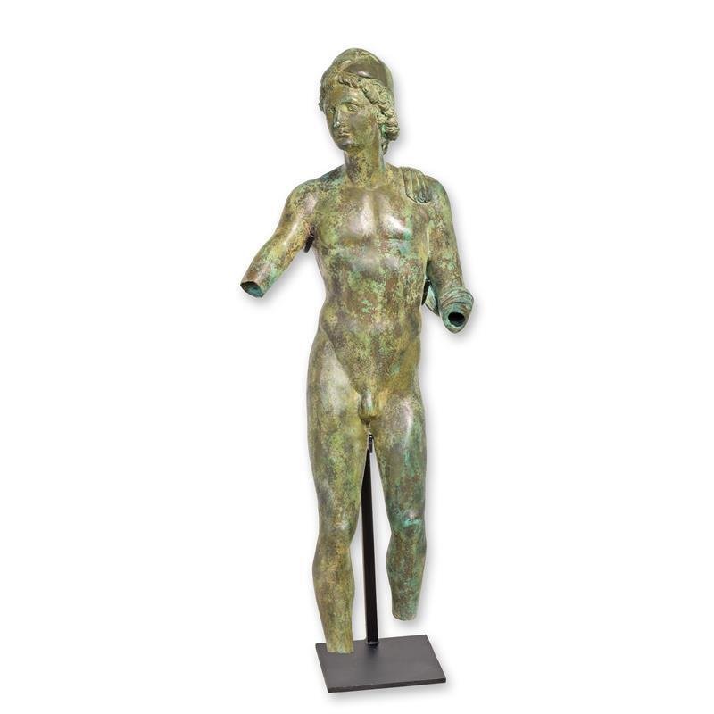 Γλυπτό, "THE YOUTH OF AGDE - 133 cm - Μπρούντζος #2.1