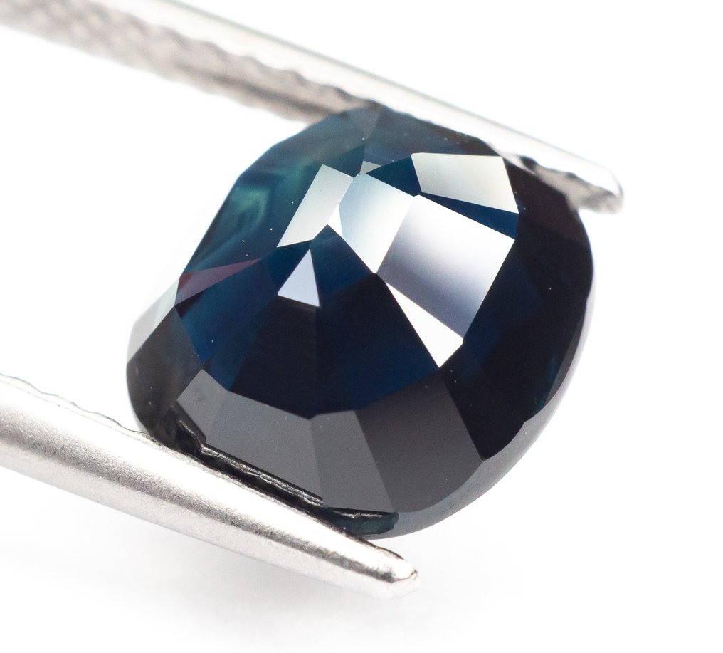 Ohne mindestpreis Saphir - 3.33 ct - Gem Report Antwerp (GRA) - Dunkelblau #4.3