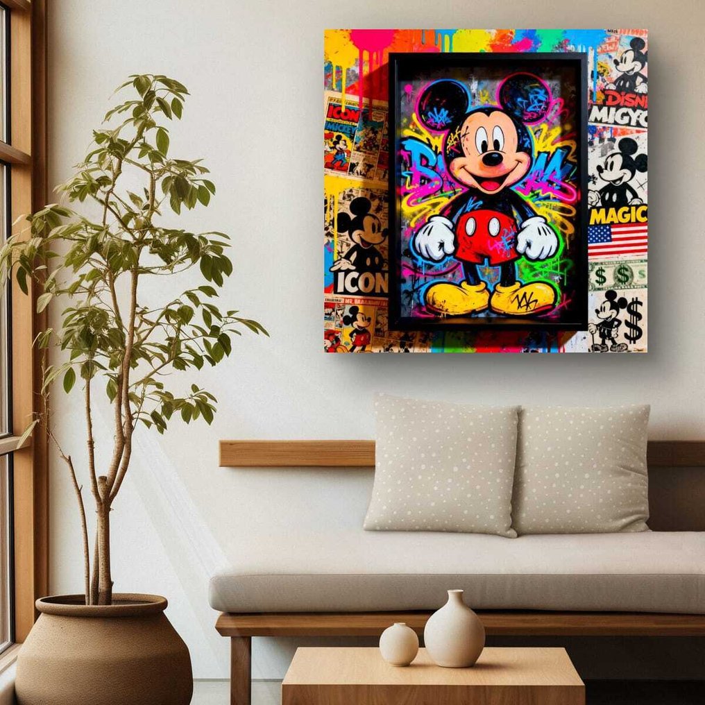 Urban3DArt (1971) - Vibrant Mickey Limited Edition #1.0