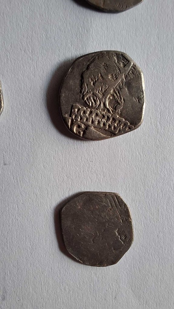 意大利， 那不勒斯王国 Filippo IV (1621-1665). 1 tarì 1621/1665 (12 monete) #4.3