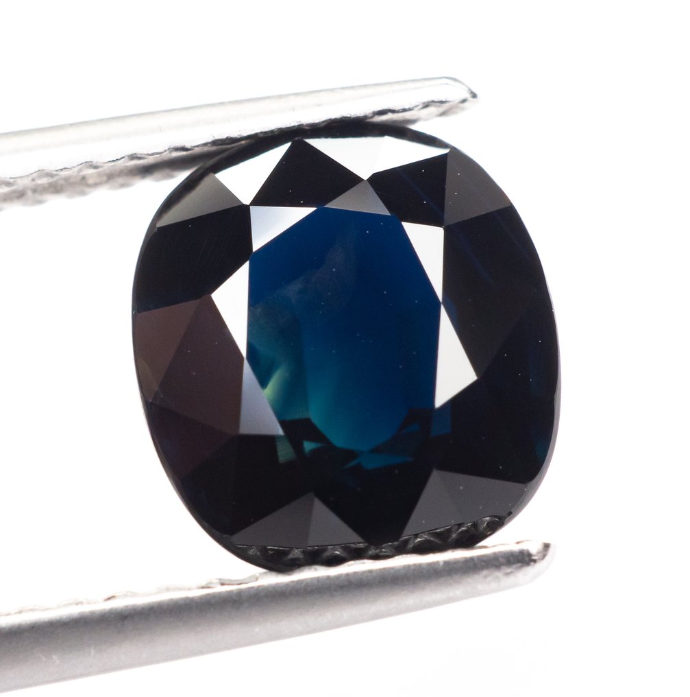 Ohne mindestpreis Saphir - 3.33 ct - Gem Report Antwerp (GRA) - Dunkelblau #2.1