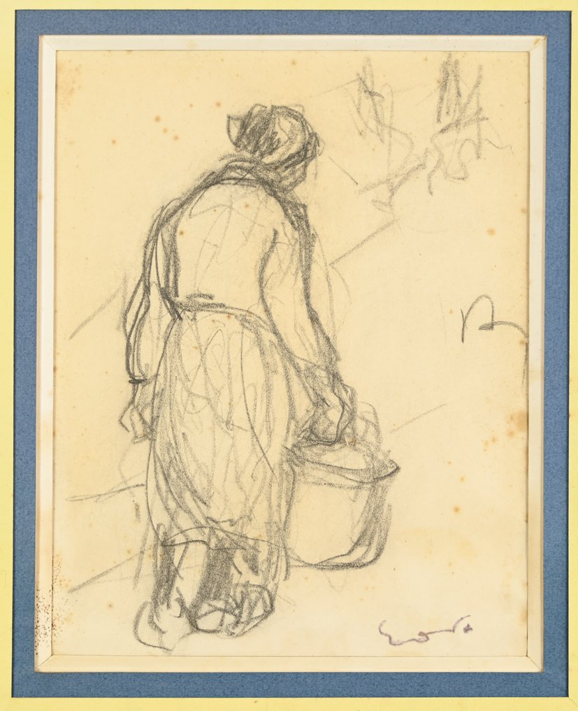 Emile Othon Friesz (1879 - 1949) - La porteuse d'eau #3.2