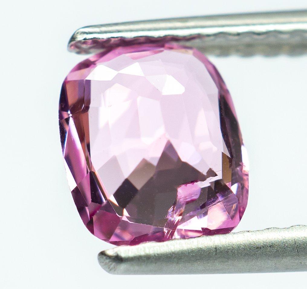 Senza Prezzo di Riserva Spinello - 1.08 ct - Antwerp Laboratory for Gemstone Testing (ALGT) - Rosa intenso e vivido #3.2