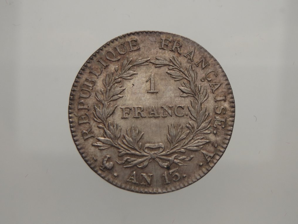 Frankrijk. Napoleone. 1 Franc An 13 A Paris (1804/05) #1.0