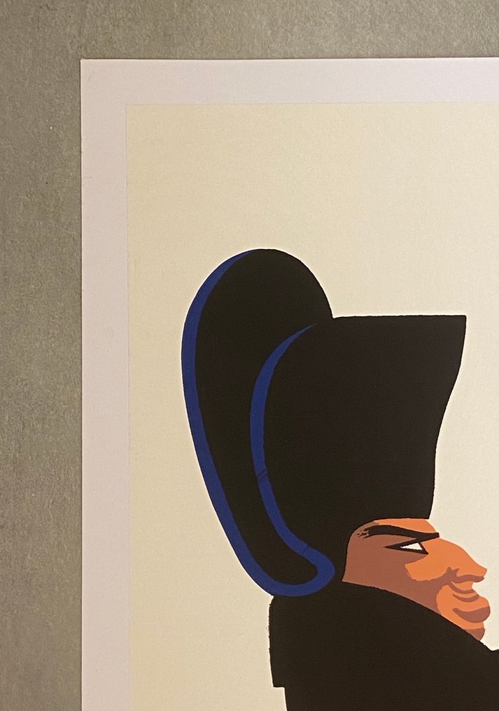 Armando Testa - Carpano - Brindisi Storico con Punt e Mes (Napoleone) - linen backed on canvas - Δεκαετία του 1960 #3.2