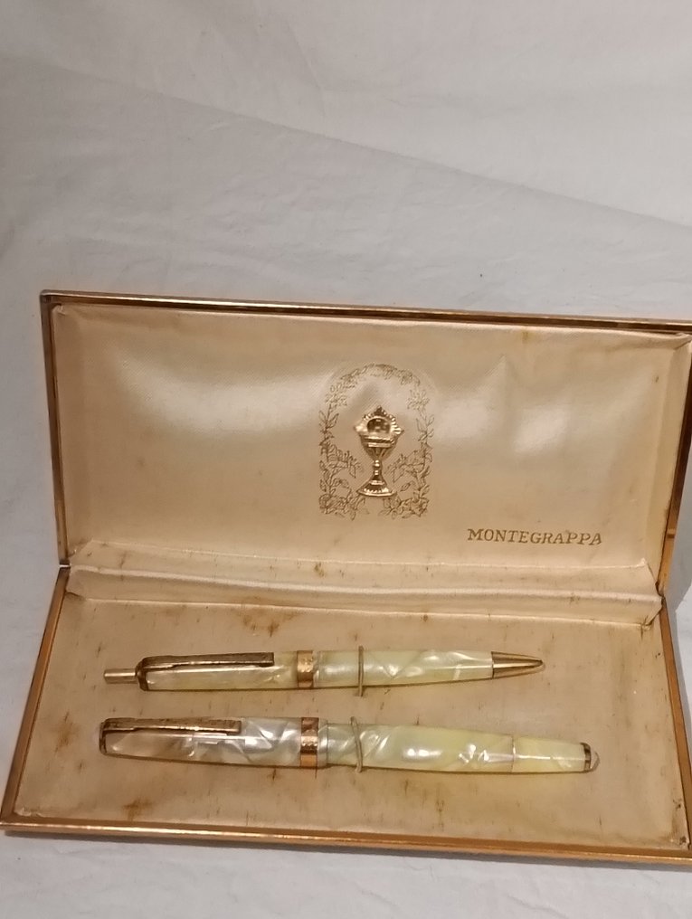 montegrappa - 没有保留价 - 书桌套装  (3) - 珍珠母, celluloide #1.0