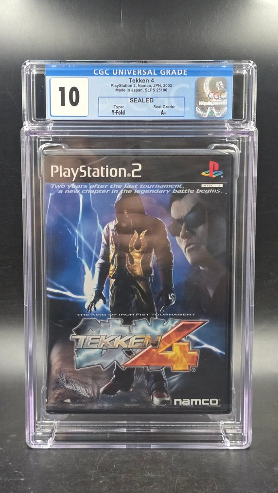 Sony - Playstation 2 (PS2) - Tekken 4 (JPN) CGC 10 Sealed A+ - Video game - In original sealed box #1.0