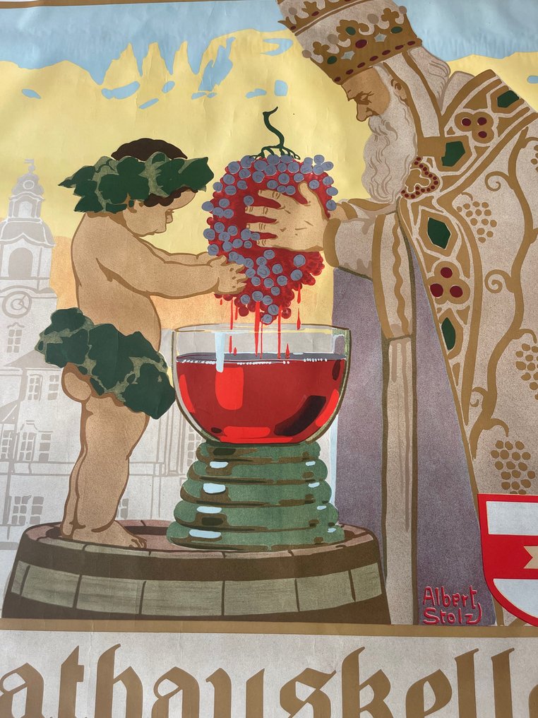 Albert Stolz - Rathauskeller der Stadt Bozen Südtirol #4.3