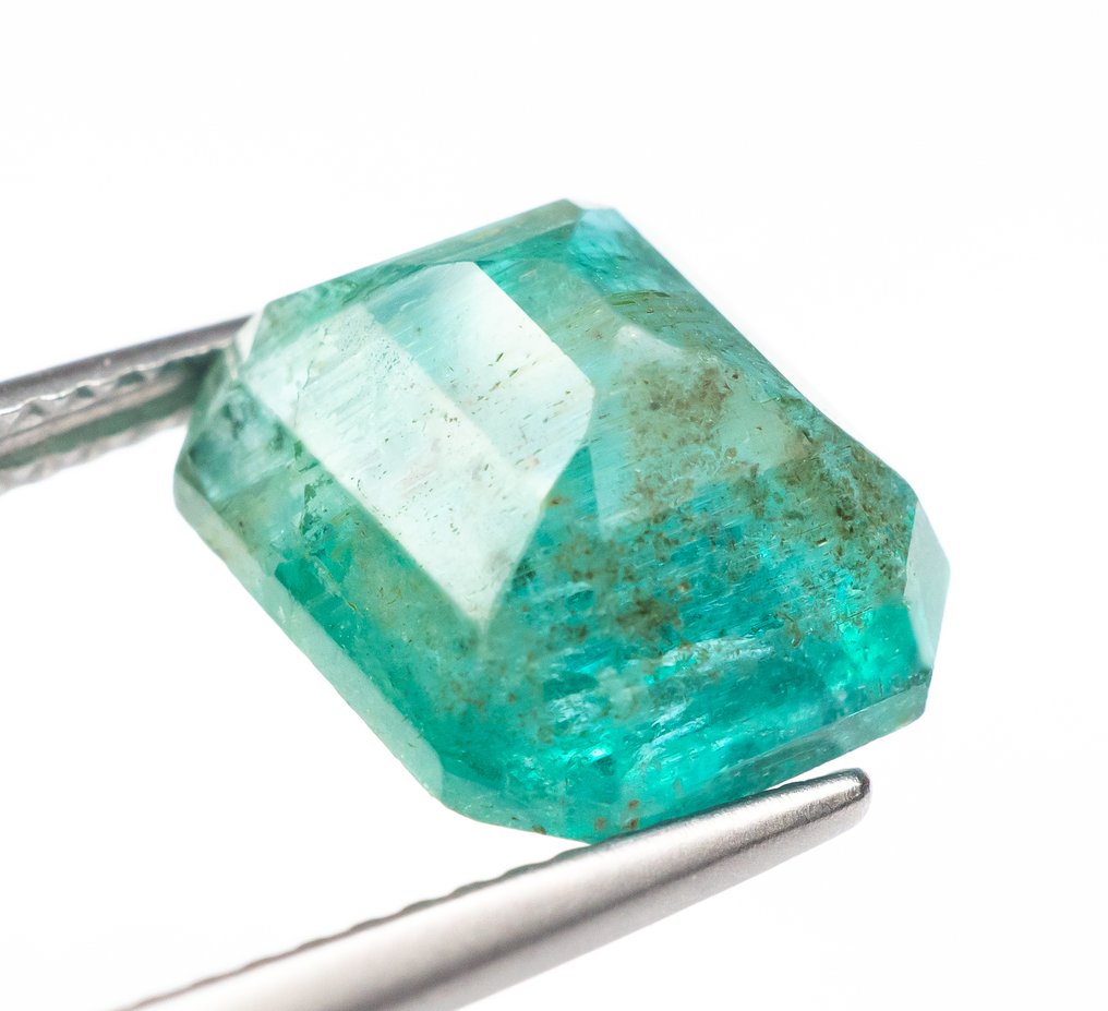 No Reserve Price Emerald - 4.64 ct - International Gemological Institute (IGI) - Deep Bluish Green #3.2