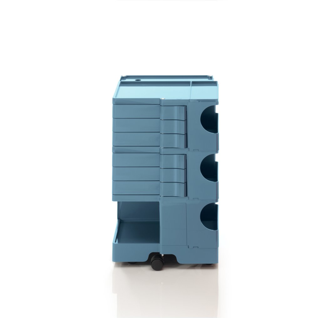 B-Line - Joe Colombo - 手推車 - Boby B36 - 蓝鲸 - ABS樹脂 - 全新 #1.0