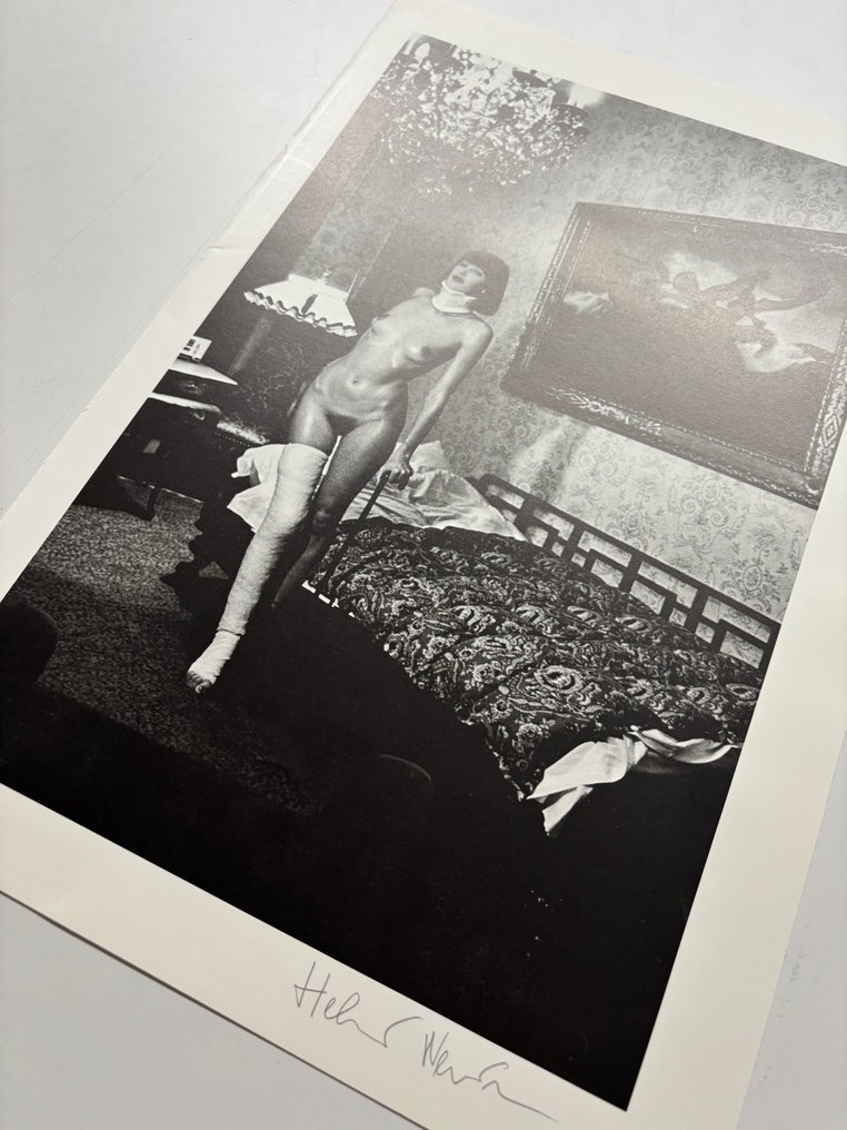 Helmut Newton (1920–2004) - Jenny Kapitän - Pension Dorian, Berlin, 1977. #3.2