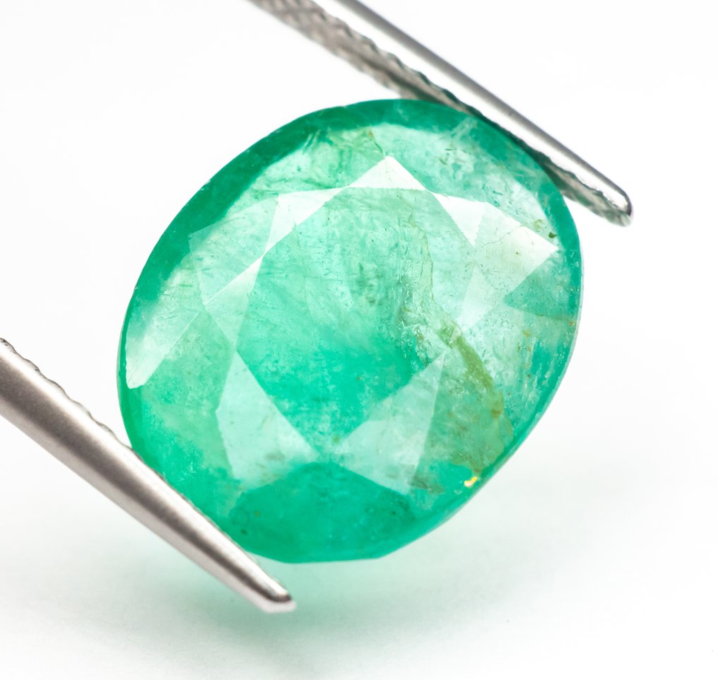 No Reserve Price Emerald  - 4.49 ct - International Gemological Institute (IGI) - Deep Bluish Green #2.1