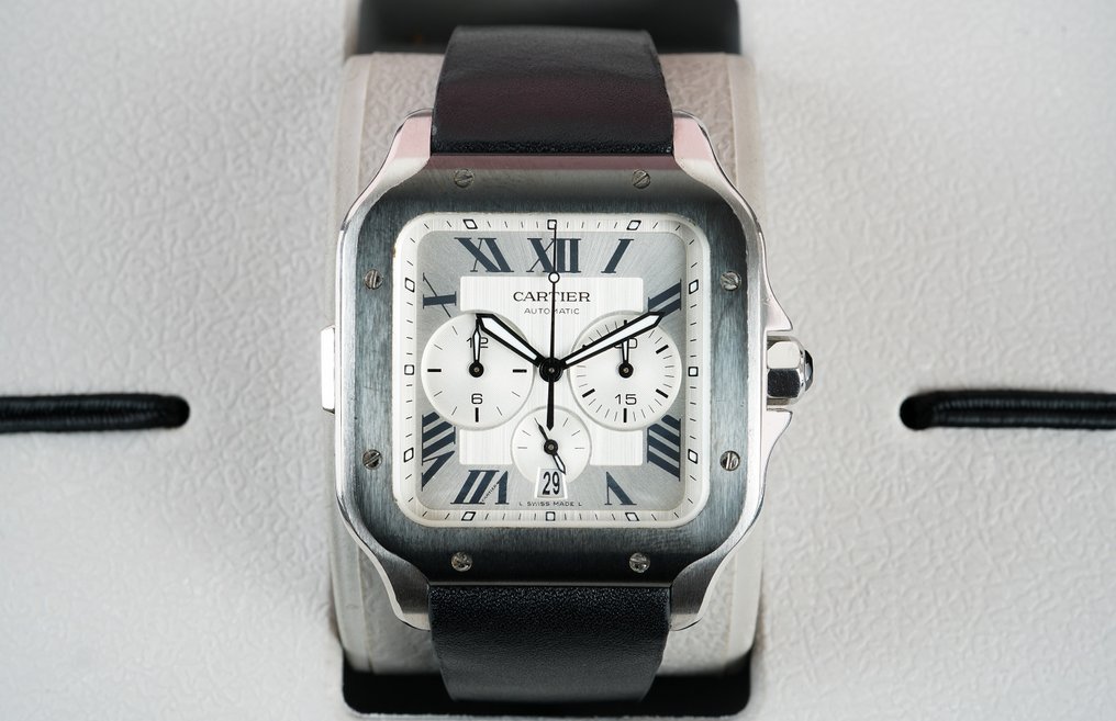 Cartier - Santos Automatic Chronograph - 4183 - 男士 - 2000-2010  #1.0