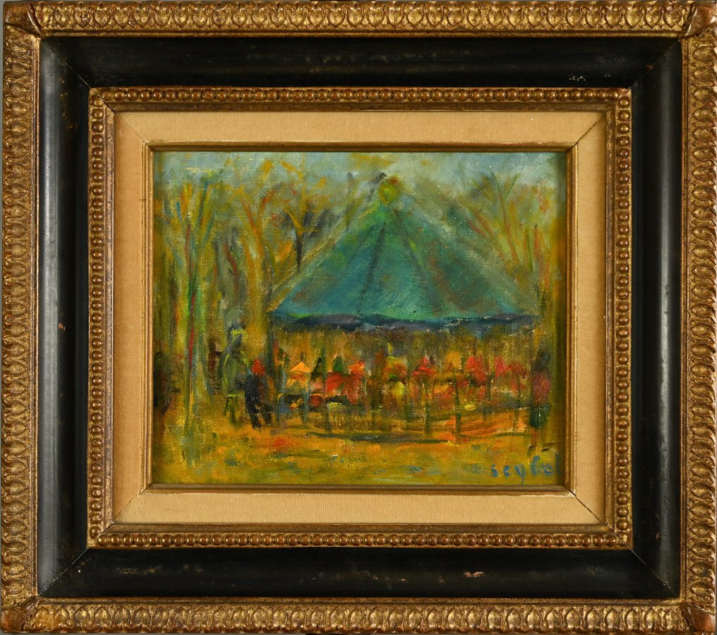 Lyne Seybel (1919-2009) - Le manège #2.1
