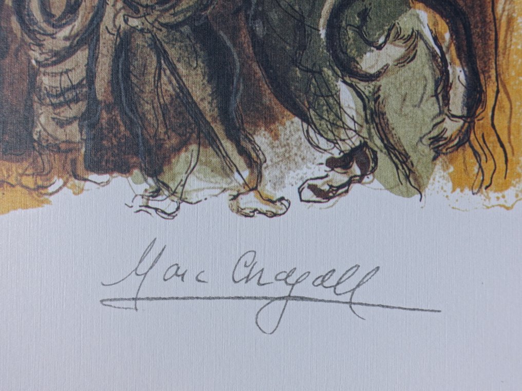 Marc Chagall (1887-1985) - Moïse et les tables de la loi #4.3