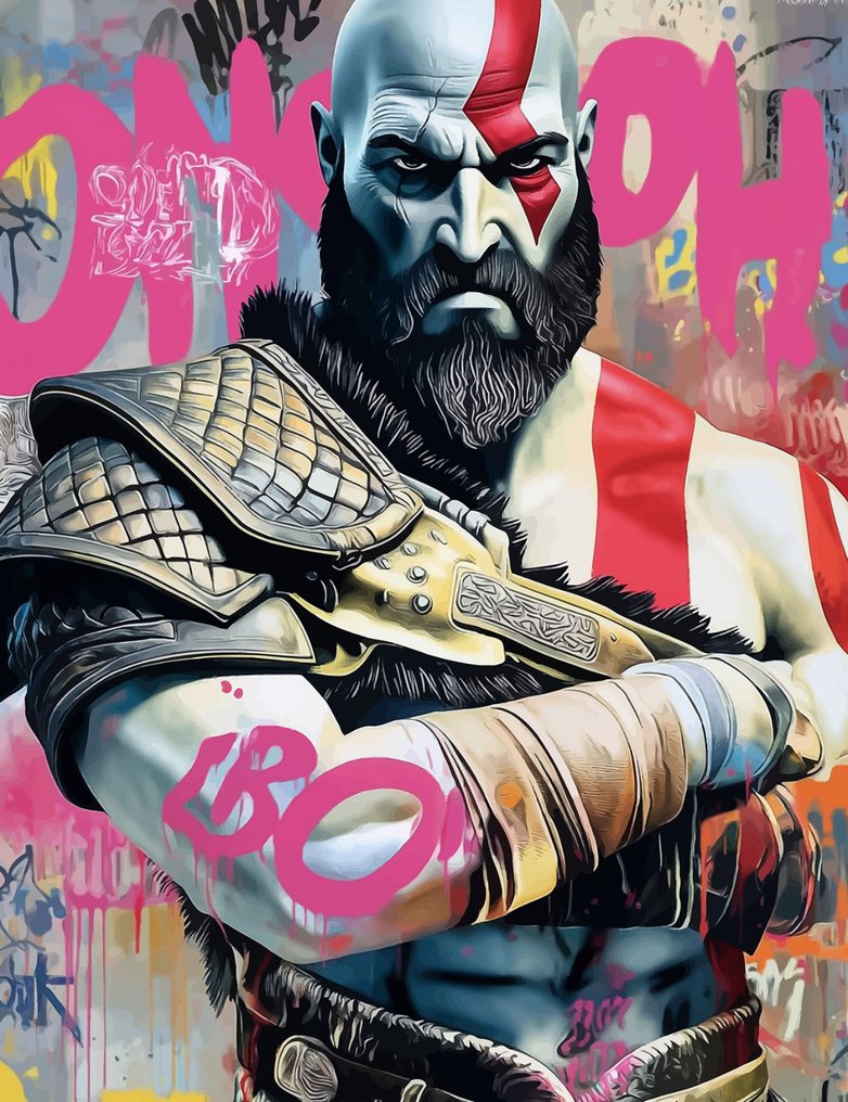 IPR Graph - El Dios de la Guerra en Graffiti – Kratos #1.0