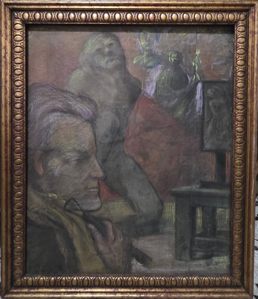 Gino Rossi (1884-1945), Attributed to - Studio #1.0