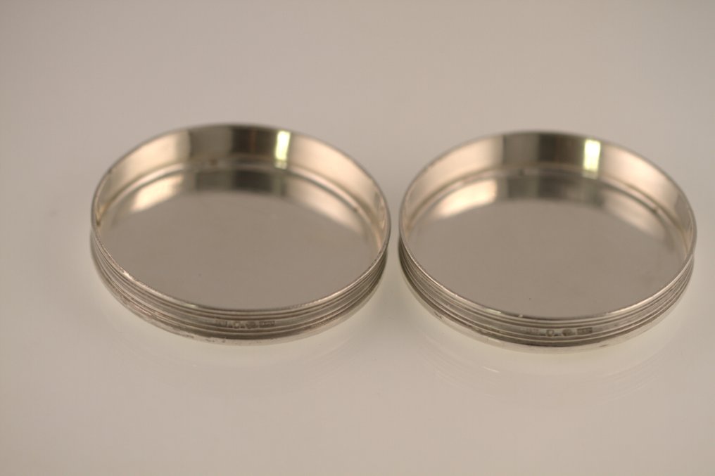 GAB Guldsmedsaktiebolaget I Stockholm - Carl Fredrik Carlman - Scatola (2) - .830 argento #2.1