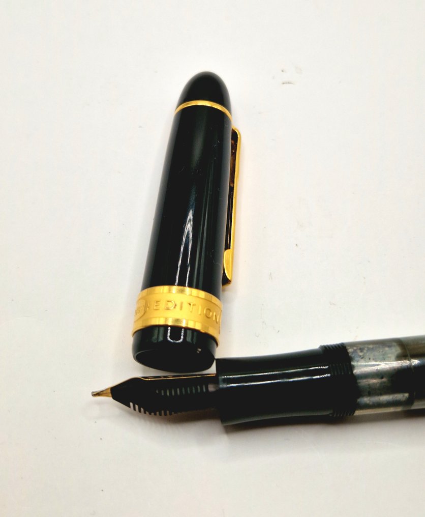 Senator - President Black and Green Limited Edition - Füllfederhalter #1.0