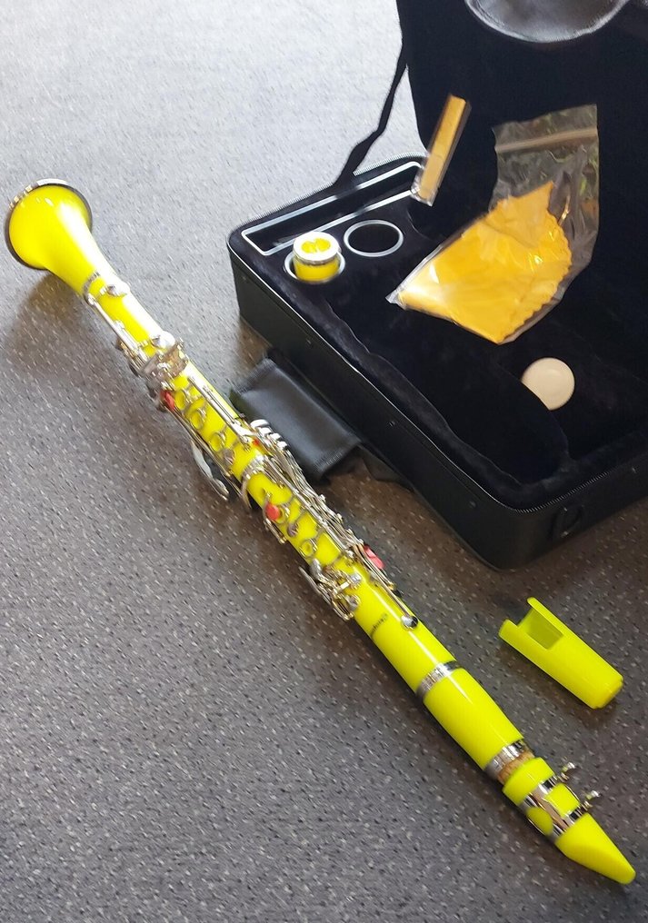 Cherrystone - CLB-YE geel, Böhmsysteem in koffer -  - B♭clarinet  (No reserve price) #3.2