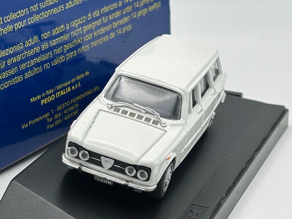 Progetto K 1:43 - Modell sedan - Alfa Romeo Nuova Giulia Station Wagon Colli Stradale 1970 #1.0