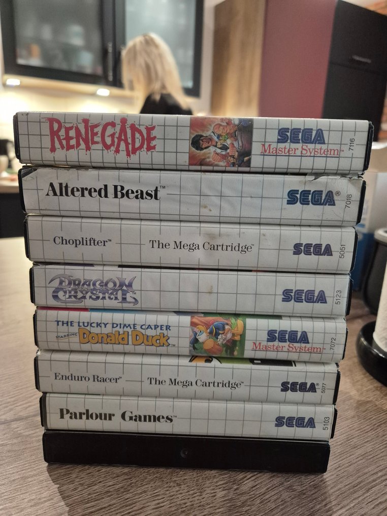 Sega - Master System - lot of 8 - Video game - In original box #1.0