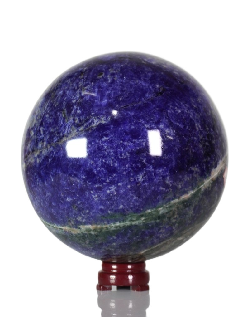 Sodalite Sphere - Height: 180 mm - Width: 180 mm- 8.3 kg - (1) #1.0