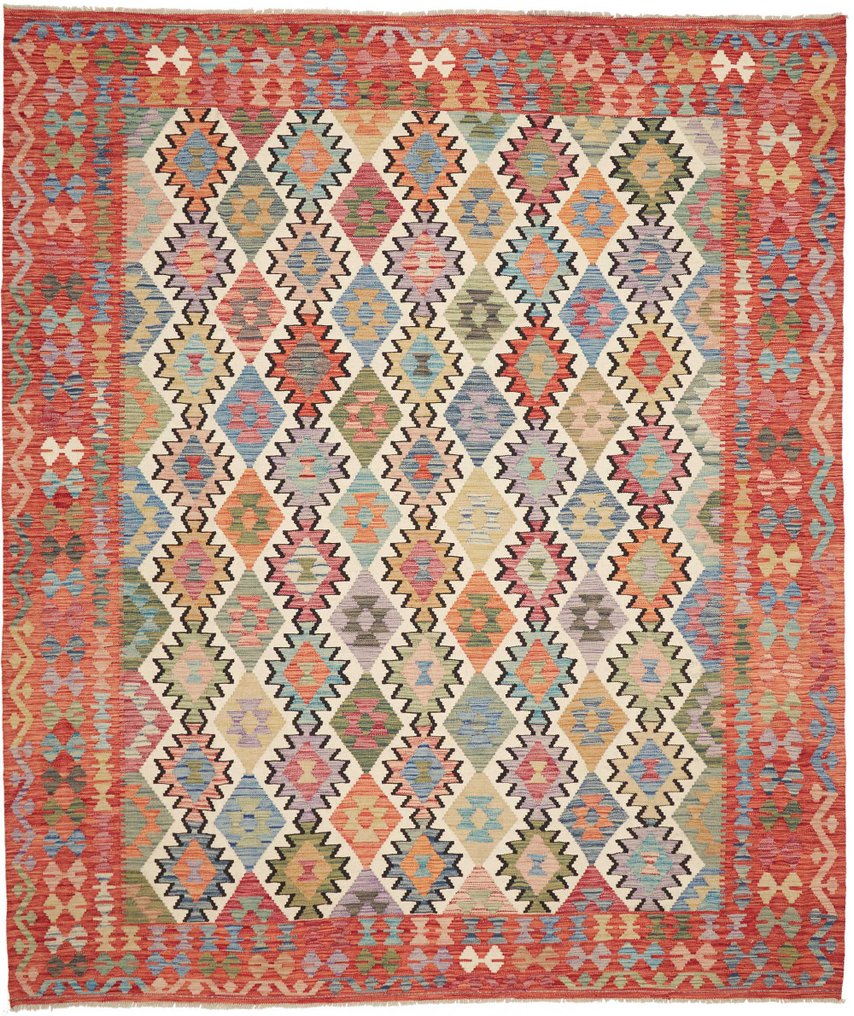 Kelim - Κιλίμι - 296 cm - 247 cm - Αχρησιμοποίητο χαλί σε στυλ vintage Kelim #1.0