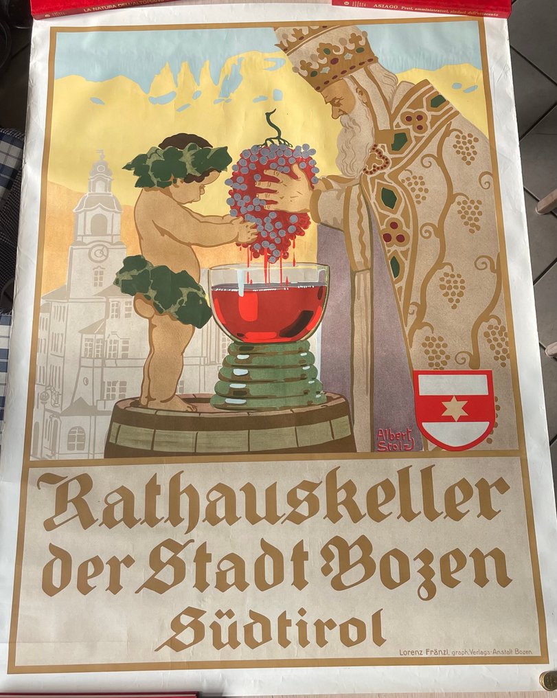 Albert Stolz - Rathauskeller der Stadt Bozen Südtirol #1.0