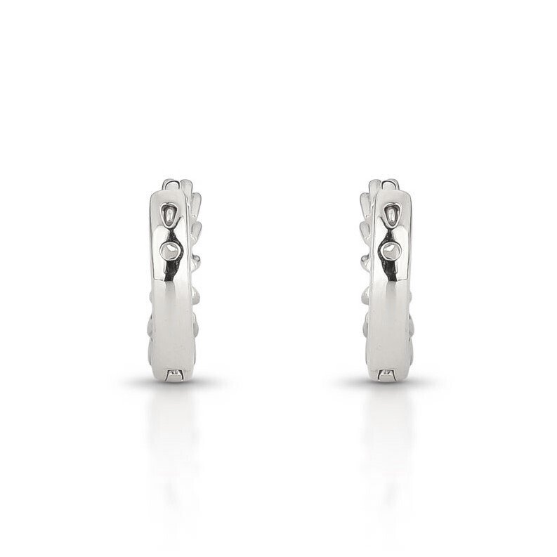 Nincs minimálár - Drop fülbevaló - 14 kt. Fehér arany - 0.24ct. tw. Gyémánt (Természetes) - 802715 #4.3