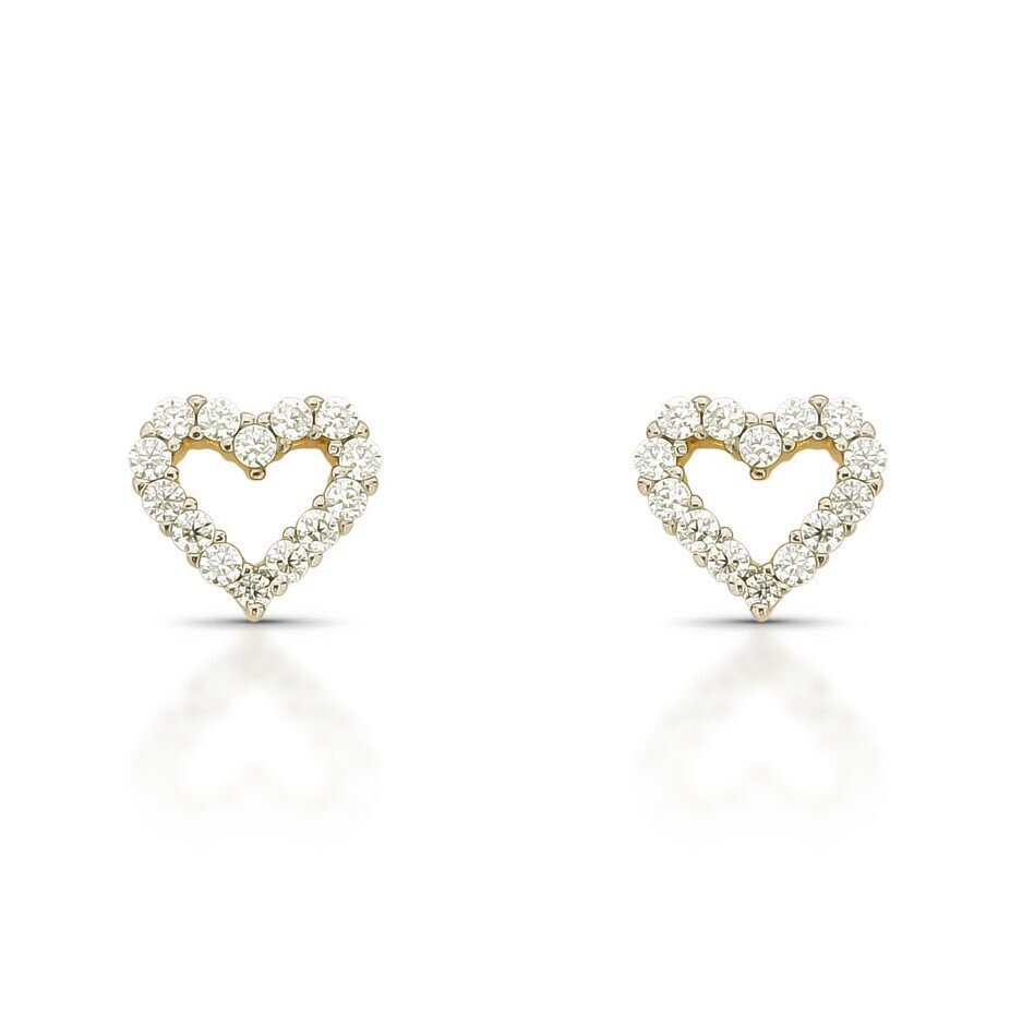 Nincs minimálár - Drop fülbevaló - 14 kt. Sárga arany -  0.28ct. tw. Gyémánt (Természetes)  - 802704 #2.1