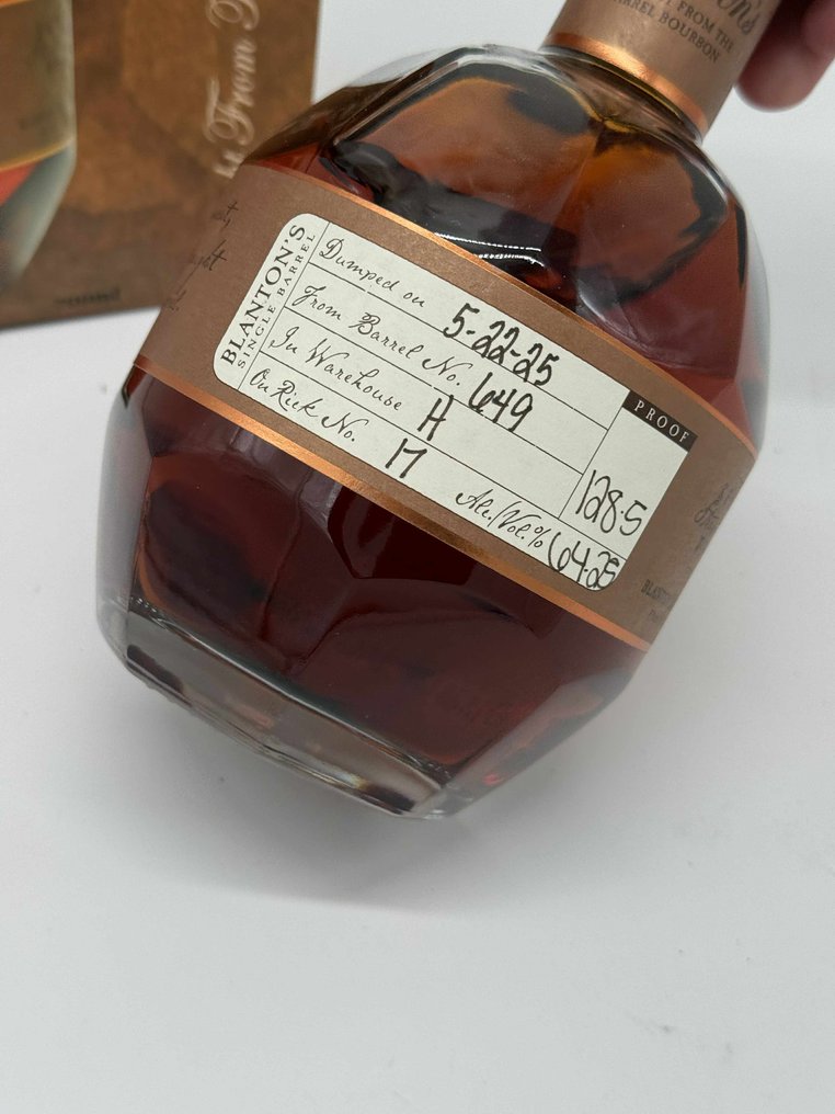 Blanton's Straight from the Barrel no. 649 - 128.5 Proof - b. 2025 - 70 cl #1.0