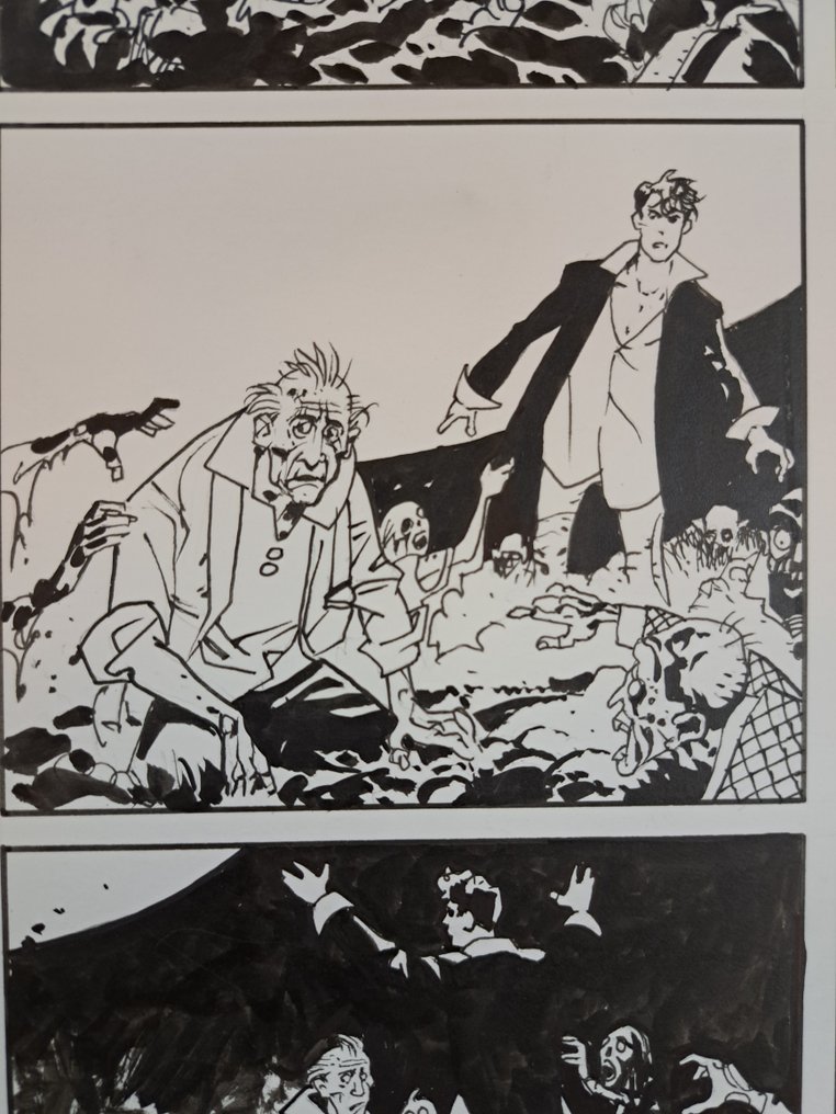 Saudelli, Franco - 1 Original page - Dylan Dog - Baba Yaga - 2016 #4.3