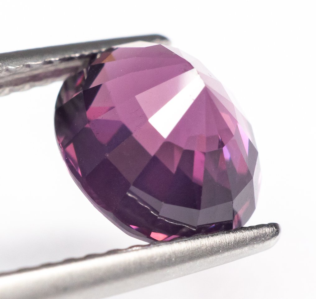 Sin Precio de Reserva Espinela - 2.65 ct - Antwerp Laboratory for Gemstone Testing (ALGT) - Rosado violáceo profundo #3.2