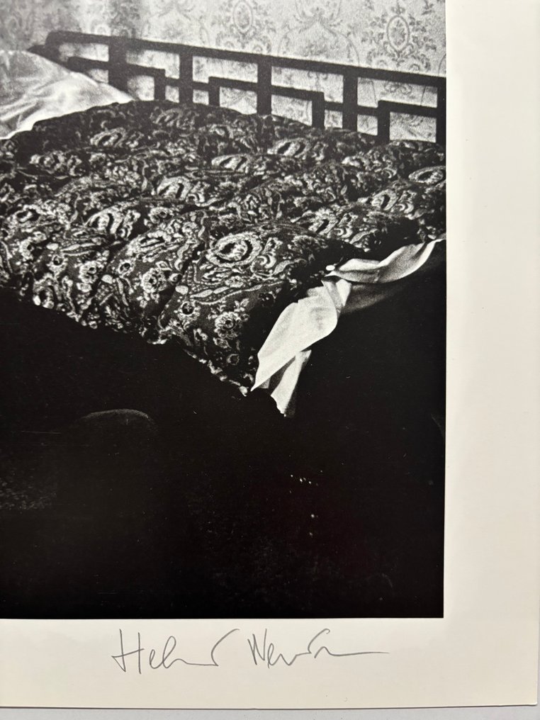 Helmut Newton (1920–2004) - Jenny Kapitän - Pension Dorian, Berlin, 1977. #1.0