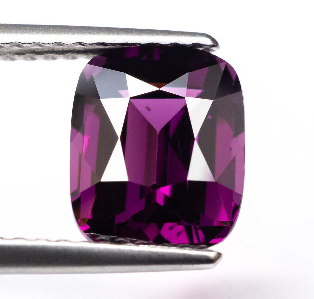 Zonder Minimumprijs Spinel - 2.72 ct - Antwerp Laboratory for Gemstone Testing (ALGT) - Vivid/Deep Pinkish Purple #1.0