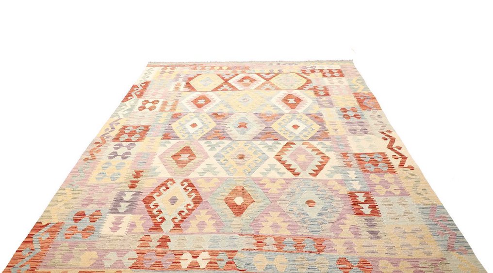 Kelim - 凯利姆平织地毯 - 298 cm - 198 cm - 未使用的复古风格 Kelim #1.0